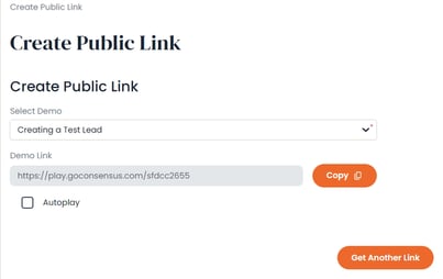 Create Public Link