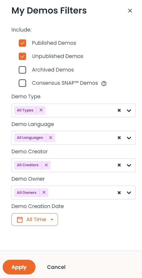 Setting Up Your Demo Library