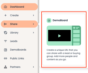 Share > Demoboard