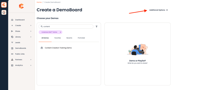 WebApp DemoBoard Expiration Step 1