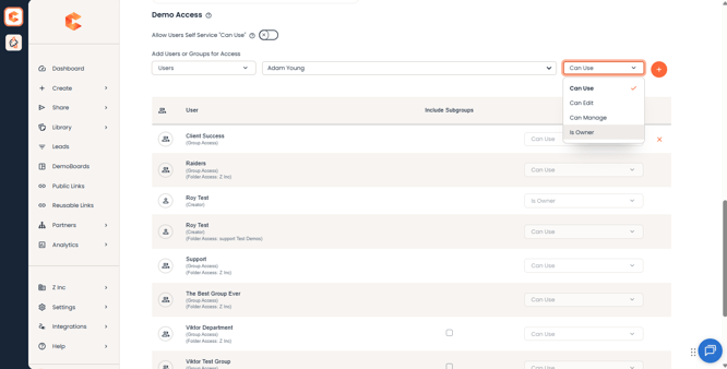 demo-access