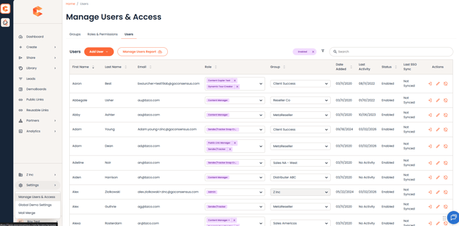 manage-user-landing-page
