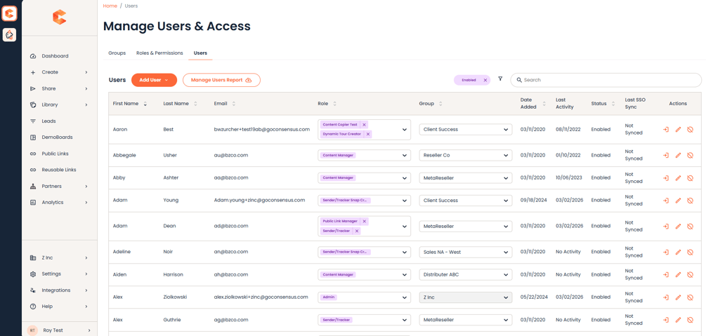 How to Add, Edit, or Enable/Disable Users in the Platform